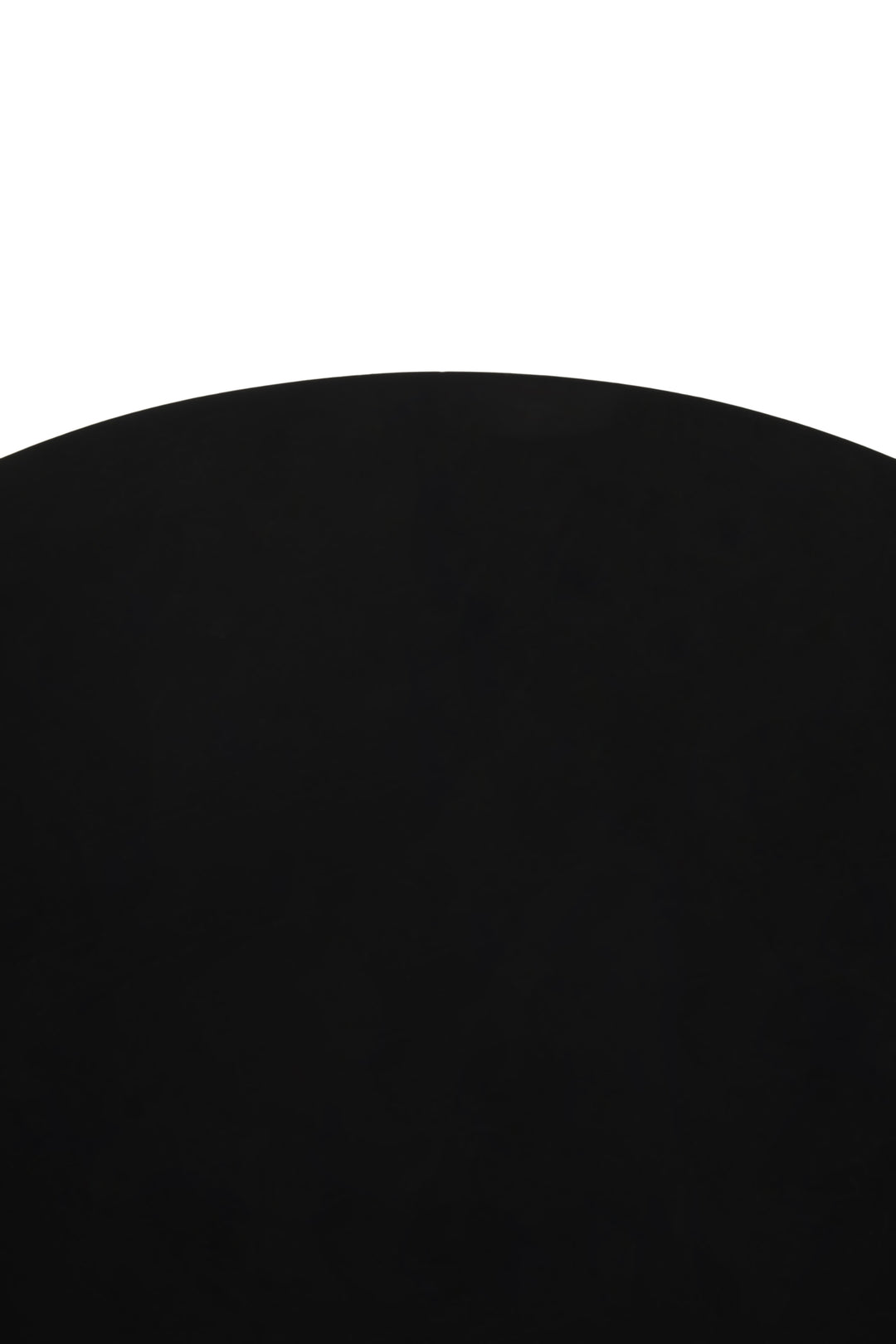 Cuckoo Black Finish Mango Wood Ball Detail Side Table