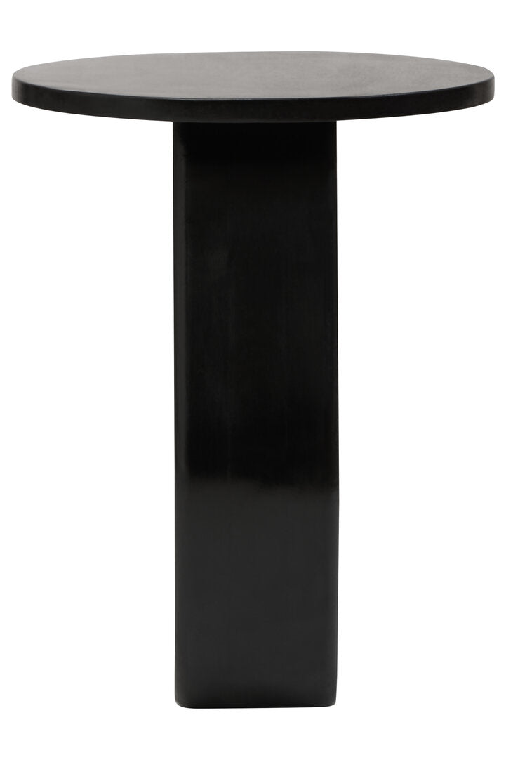 Cuckoo Black Finish Mango Wood Accent Table