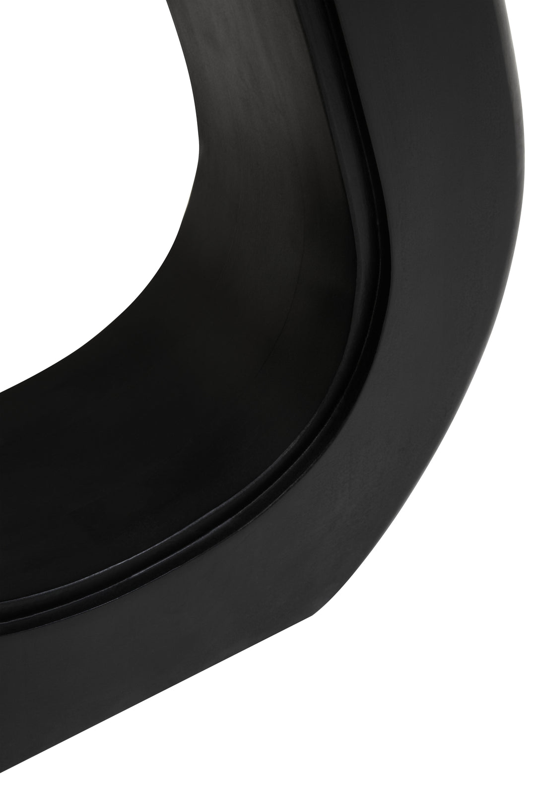 Cuckoo Black Finish Mango Wood Accent Table