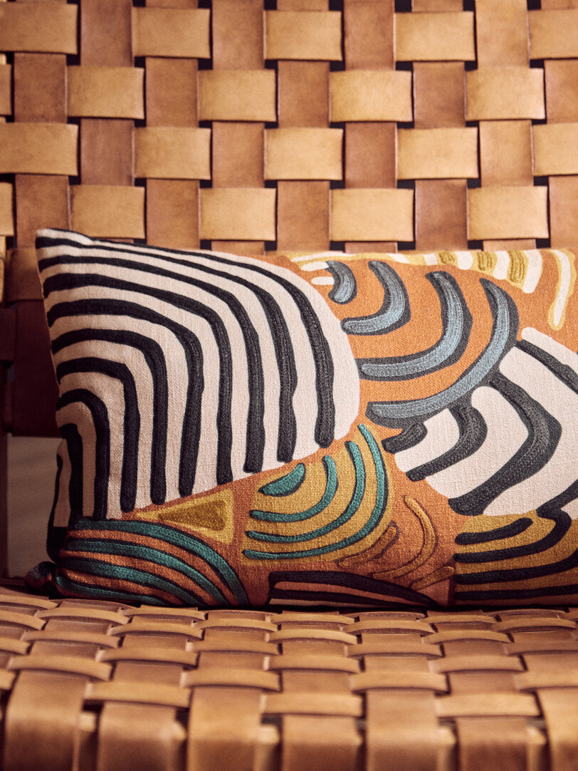 Dove Multi Coloured Cushion