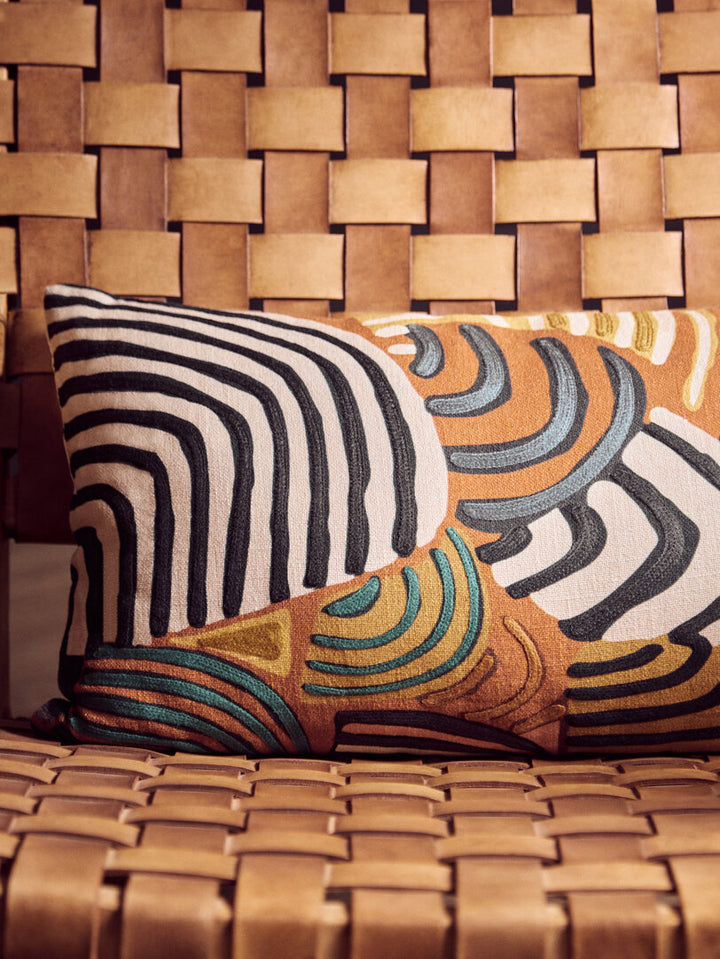 Dove Multi Coloured Cushion