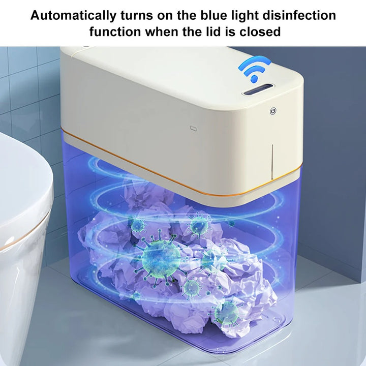 Smart Touchless Trash Bin with Motion Sensor & with Light Charge