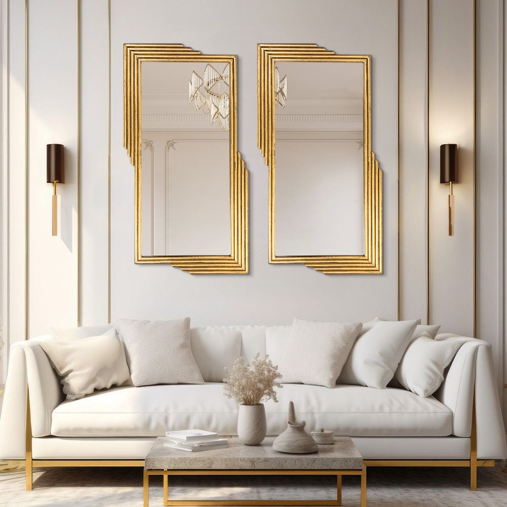 Gold Wall Decorative & Dressing Mirror