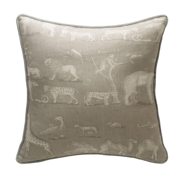 43Csh Kingdom Canvas Fb Mossop Ice P, Sustainable Feather, Cushion, 43cm x 43cm - Andrew Martin