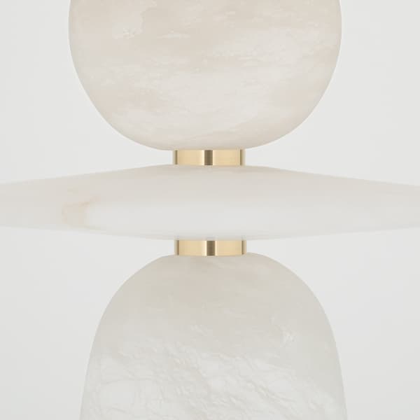 Montgomery Table Lamp, Table Lamp, White - Andrew Martin