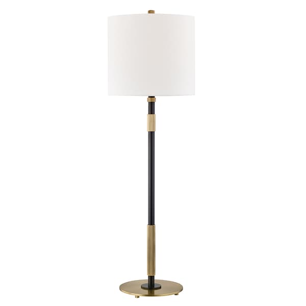 Bowery Table Lamp, Table Lamp, Black/Bronze - Andrew Martin