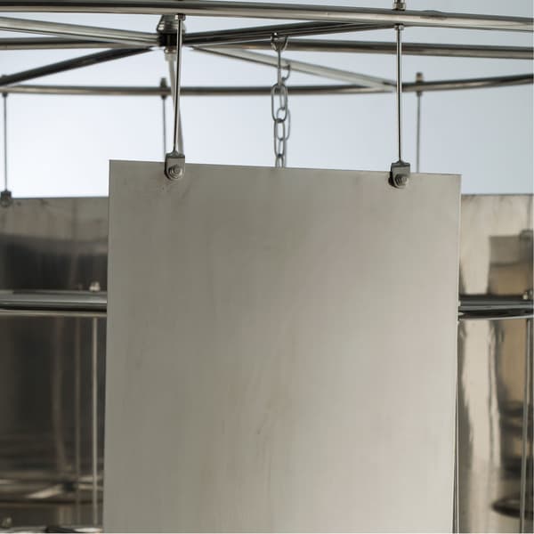 Marilyn Chandelier Steel, Pendant Light, Small - Andrew Martin