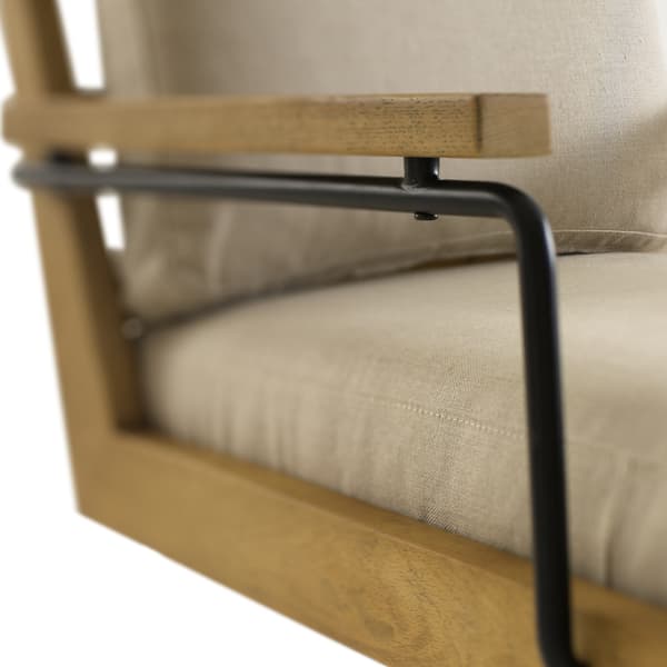 Malik Desk Chair, Desk Chair, Light Neutral