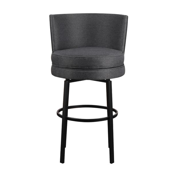 Povis Bar Stool, Bar Stool, Grey/Black