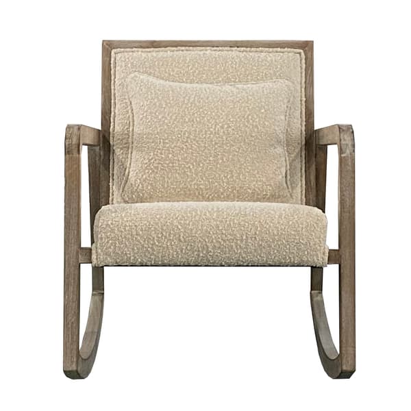 Jed Rocking Chair White, Rocking Chair - Andrew Martin