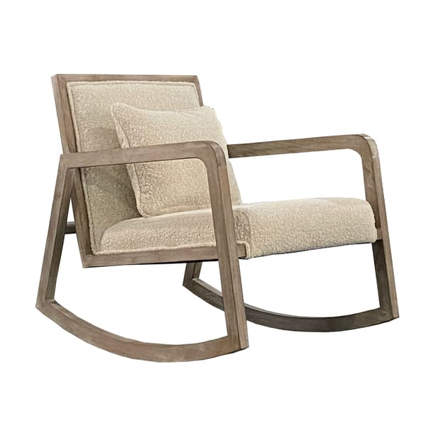 Jed Rocking Chair White, Rocking Chair - Andrew Martin