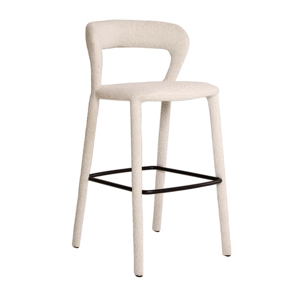Mian Bar Stool, Bar Stool, White