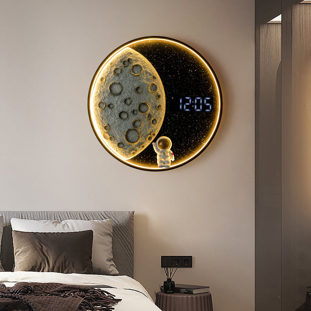 Interstellar LED Digital Wall Clock