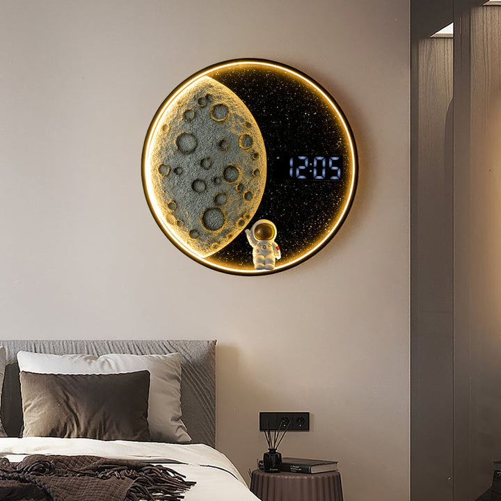 Interstellar LED Digital Wall Clock