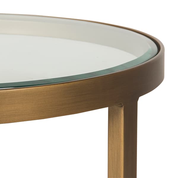Sundance Side Table, Side Table, Brass - Andrew Martin