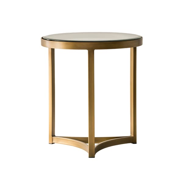 Sundance Side Table, Side Table, Brass - Andrew Martin