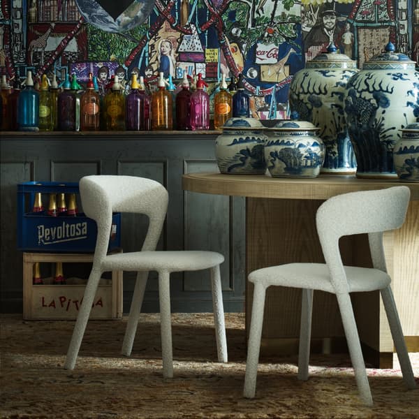 Mian Dining Chair, Dining Chair, White