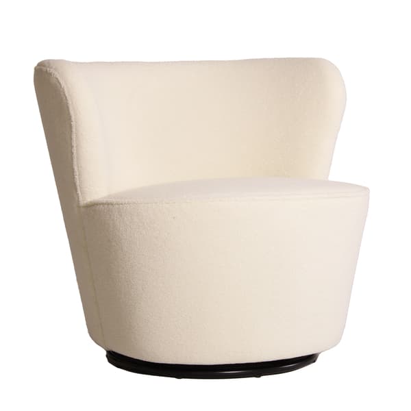 Dorothy Swivel Chair Cream, Swivel Chair