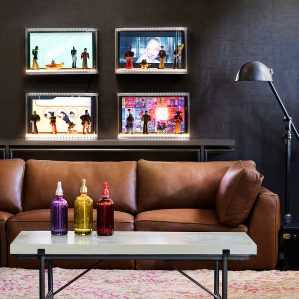 Arthur Sectional Sofa | Leather Corner Sofa - Andrew Martin