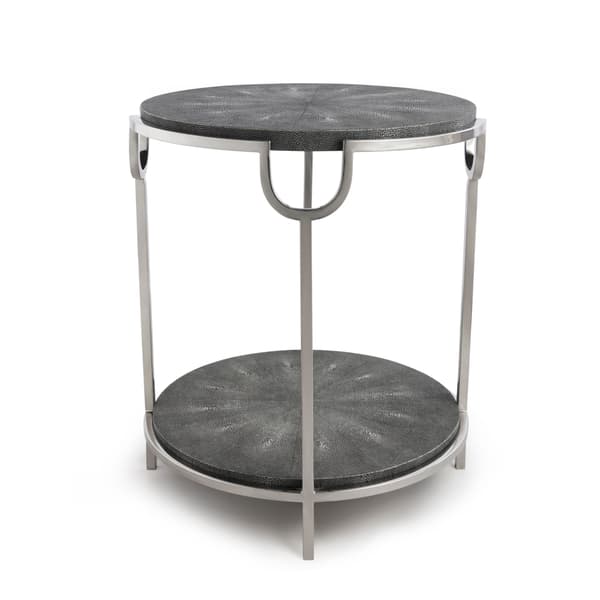 Katia Side Table Grey, Side Table, Grey - Andrew Martin