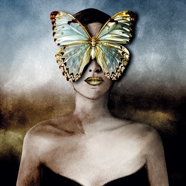Hidden Beauty 120X120 - Plexiglass, 120cm x 120cm - Andrew Martin