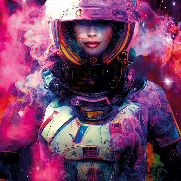 Space Colours 150X200 - Plexiglass, 150cm x 200cm - Andrew Martin