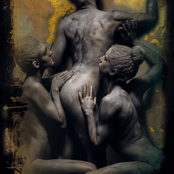Three Graces 150X200 - Plexiglass, 150cm x 200cm - Andrew Martin
