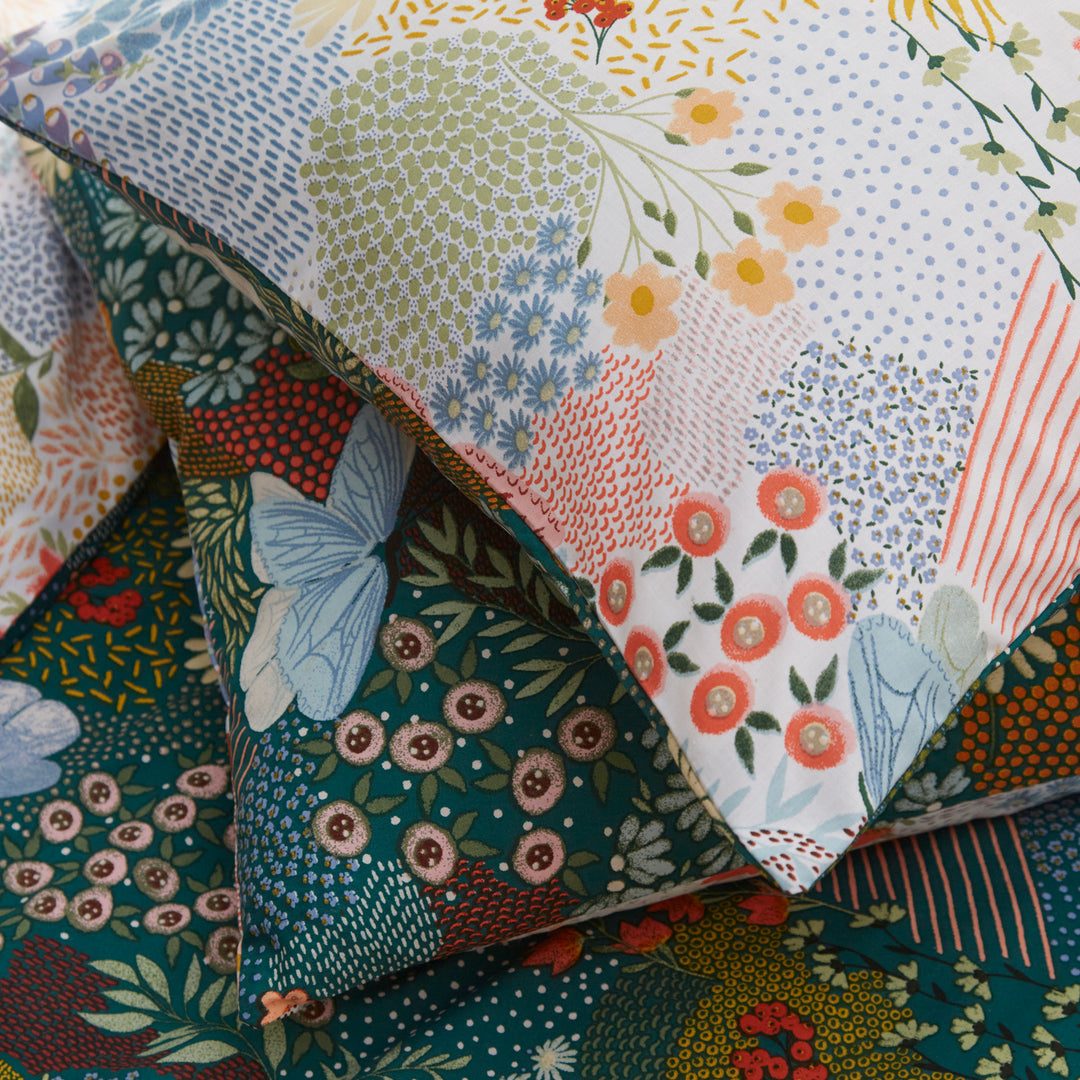 Forage Single Duvet Set Teal - image 5