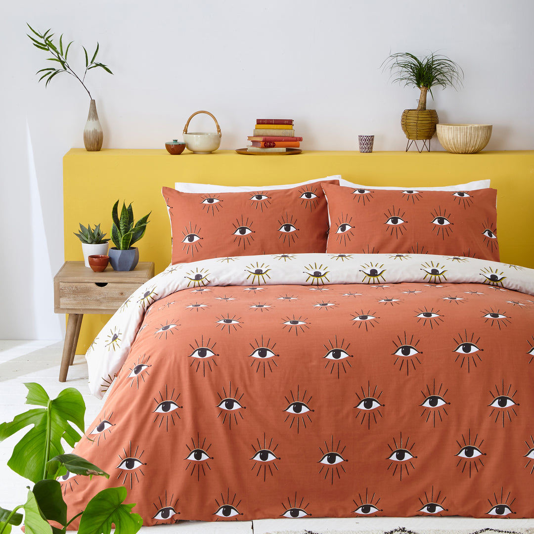 Theia King Size Duvet Set Clay Pink - image 2