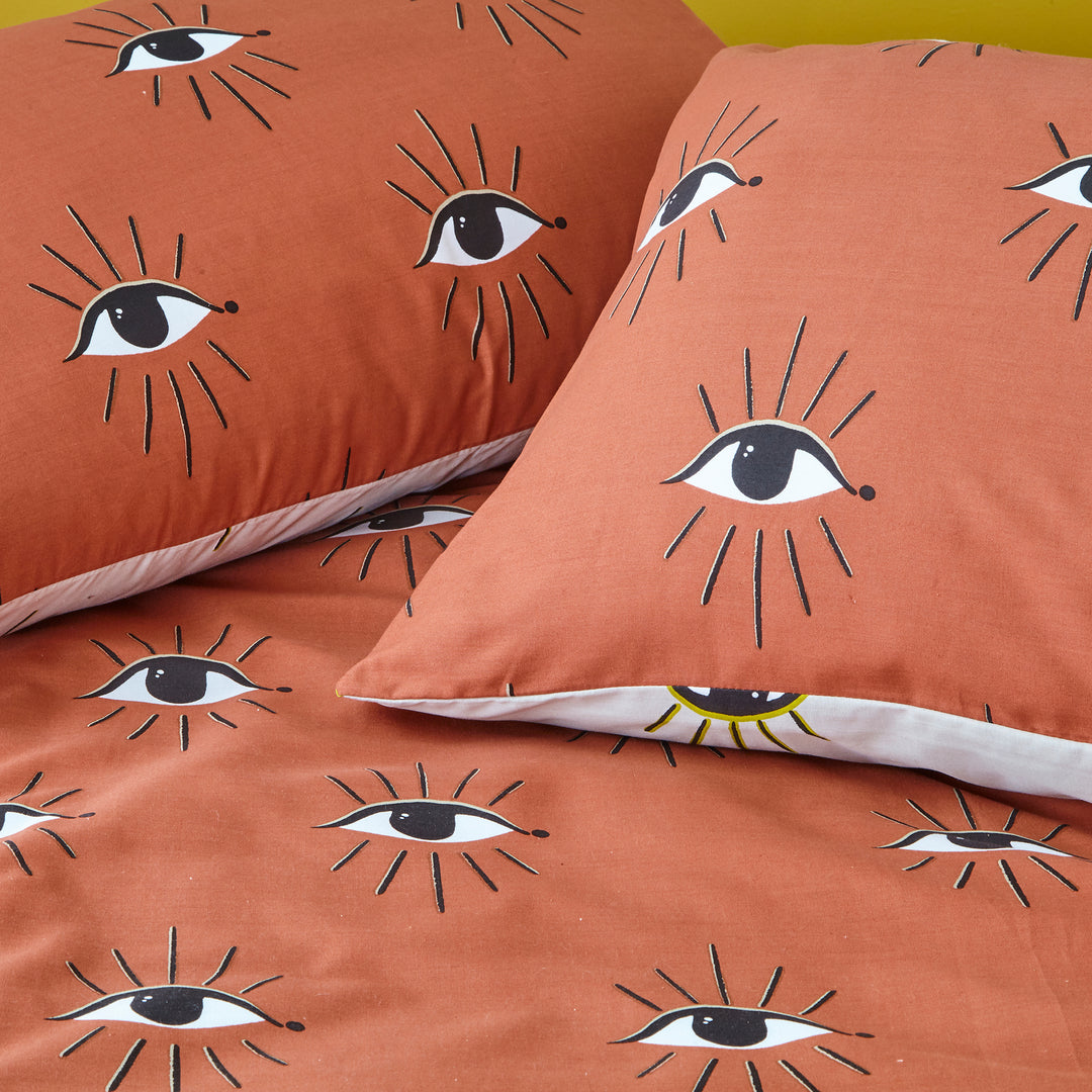 Theia King Size Duvet Set Clay Pink - image 4