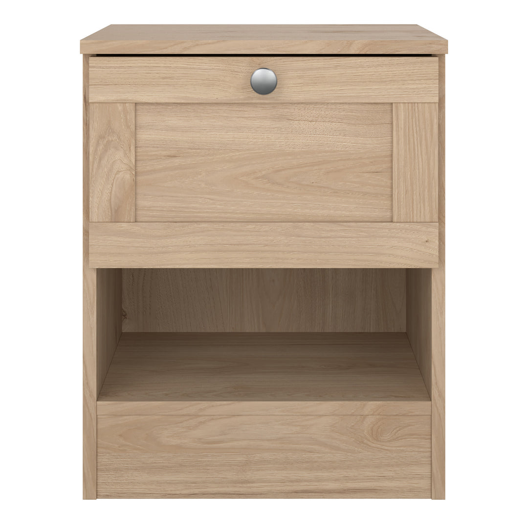 Brande Nightstand with1 Frame Drawer in Jackson Hickory