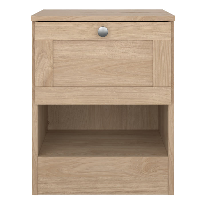 Brande Nightstand with1 Frame Drawer in Jackson Hickory