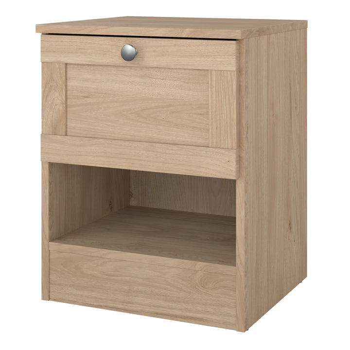 Brande Nightstand with1 Frame Drawer in Jackson Hickory