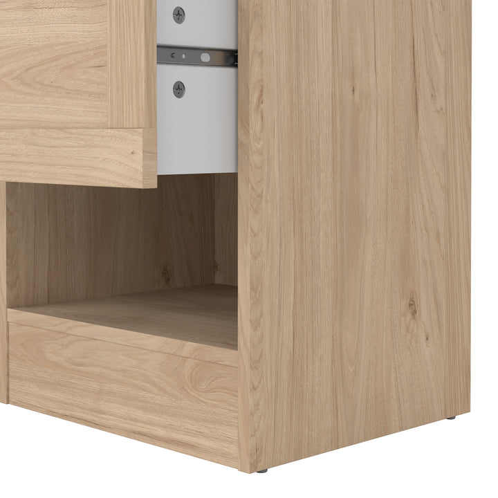 Brande Nightstand with1 Frame Drawer in Jackson Hickory