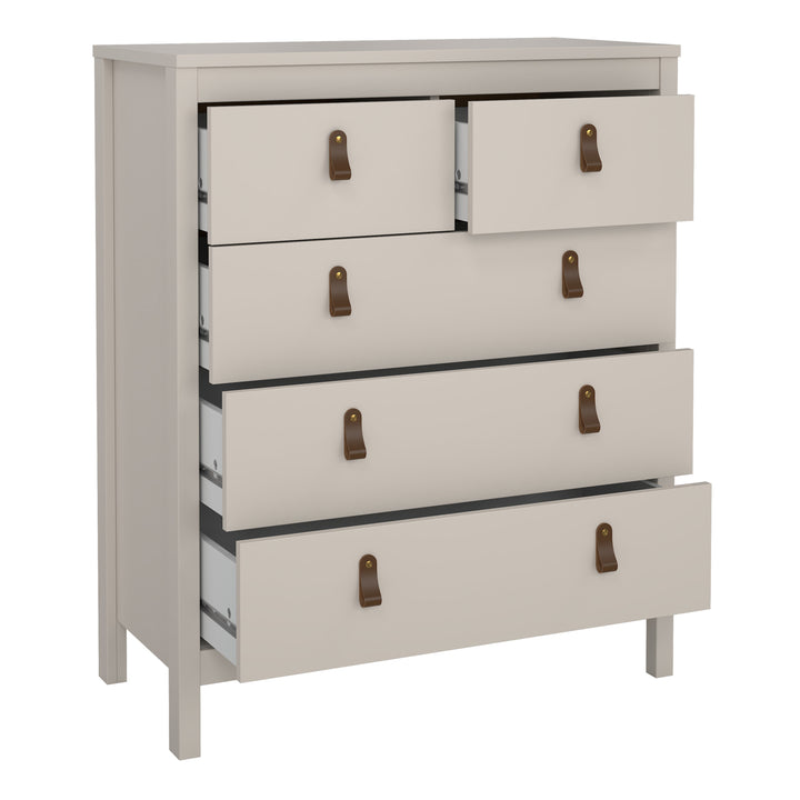 Barcelona Chest 3+2 Drawers in Cashmere