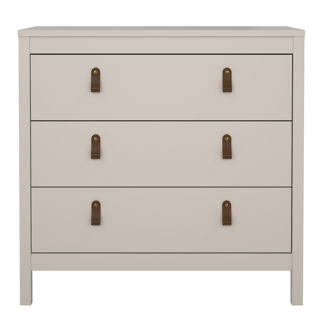 Barcelona Chest 3 Drawers in Cashmere