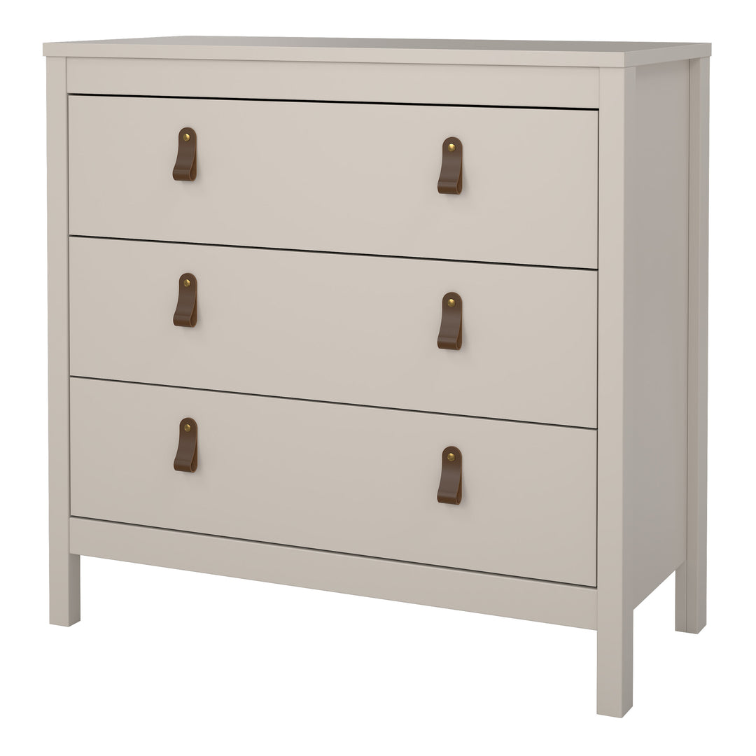 Barcelona Chest 3 Drawers in Cashmere