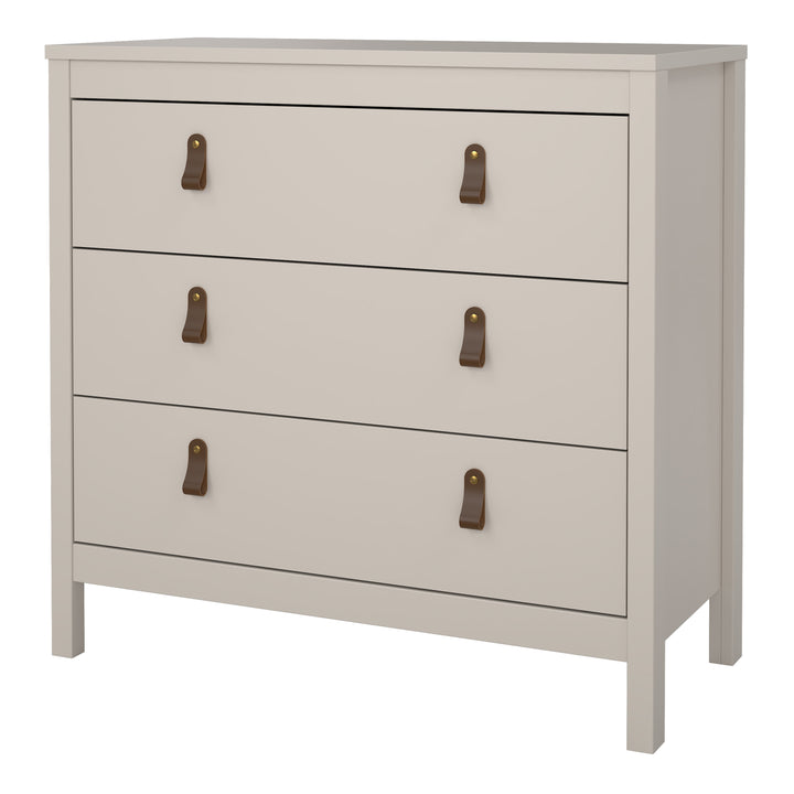 Barcelona Chest 3 Drawers in Cashmere