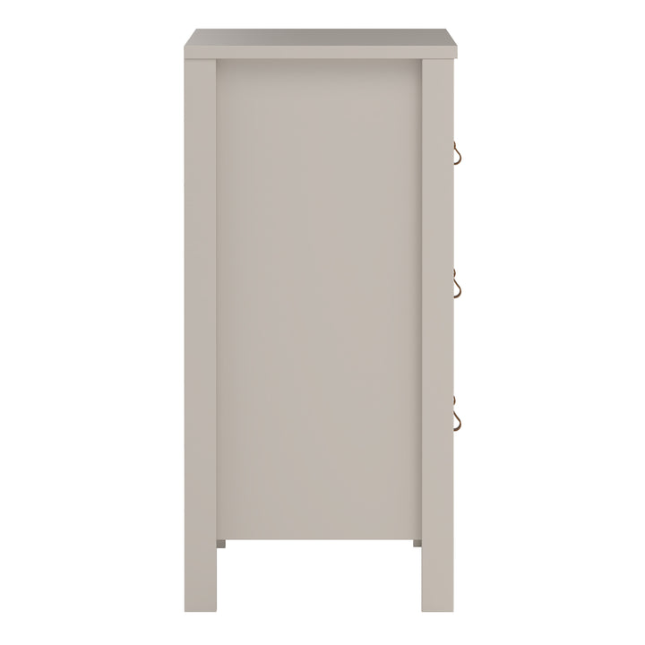 Barcelona Chest 3 Drawers in Cashmere