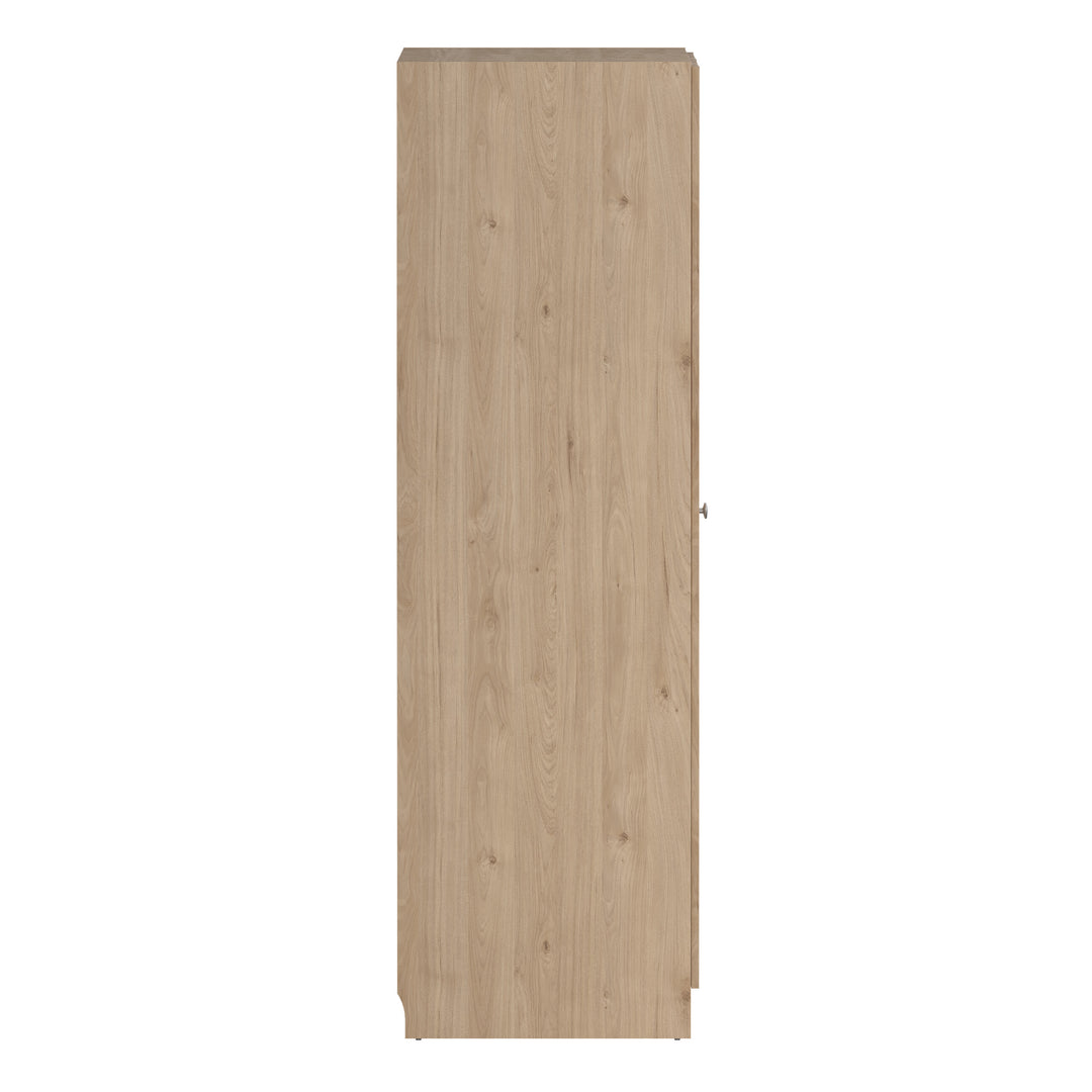 Brande Wardrobe with 2 Frame Doors in Jackson Hickory