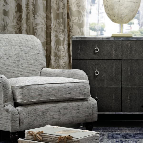 Delphini Lagoon, Cig And Match, Fabric - Andrew Martin