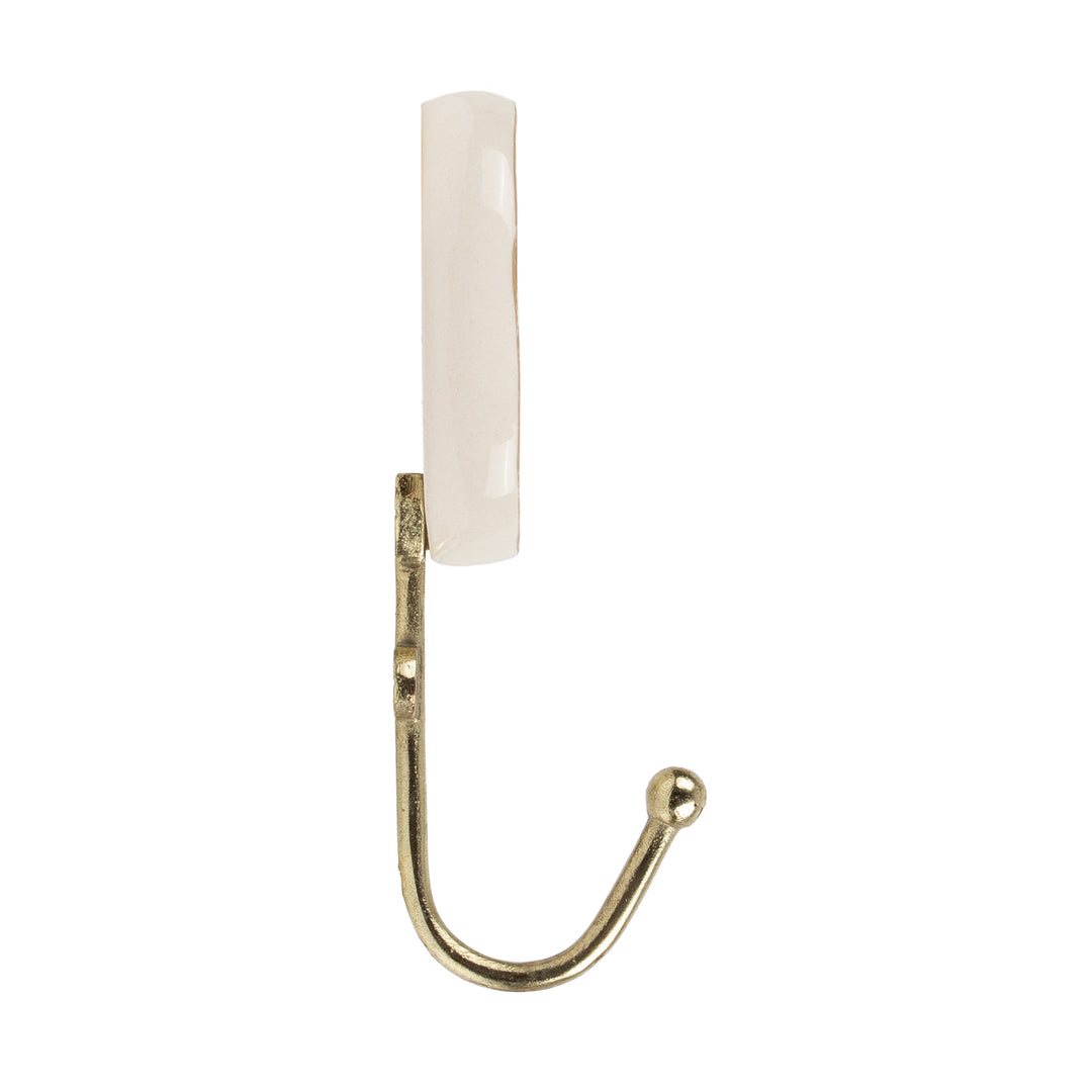 770 Alphabet G Set Of 1 Wall Hook Ivory/Black - image 4