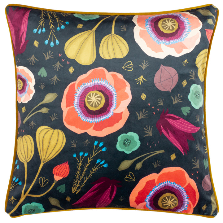 KM BRIGHT BLOOMS 50X50 PIPED C/CASE
