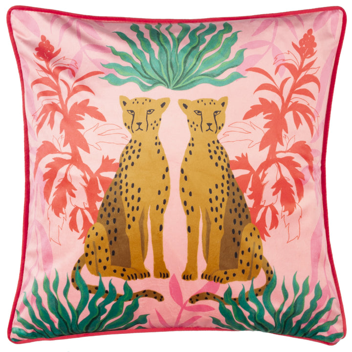 KM LEOPARDS 43X43 PIPED CCASE