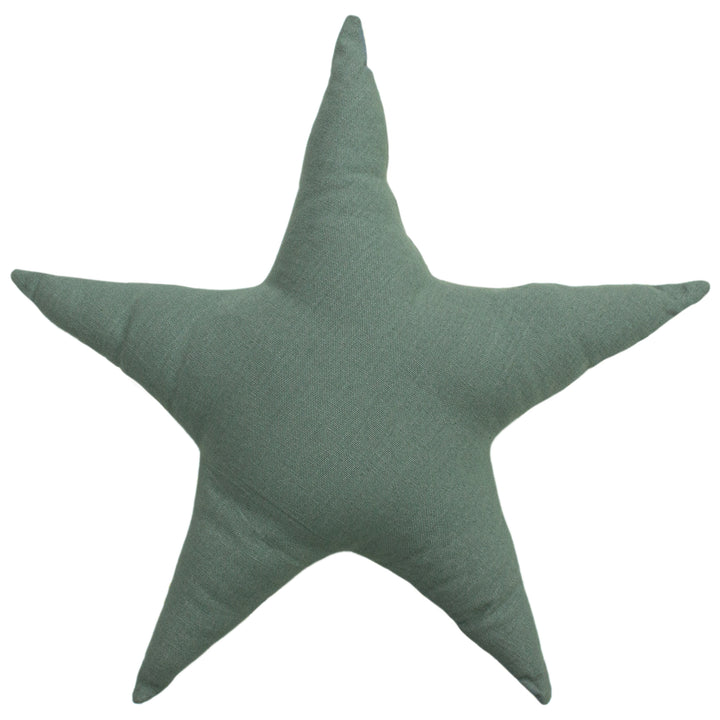 PRINTED STAR CUSHION MUST/GREY