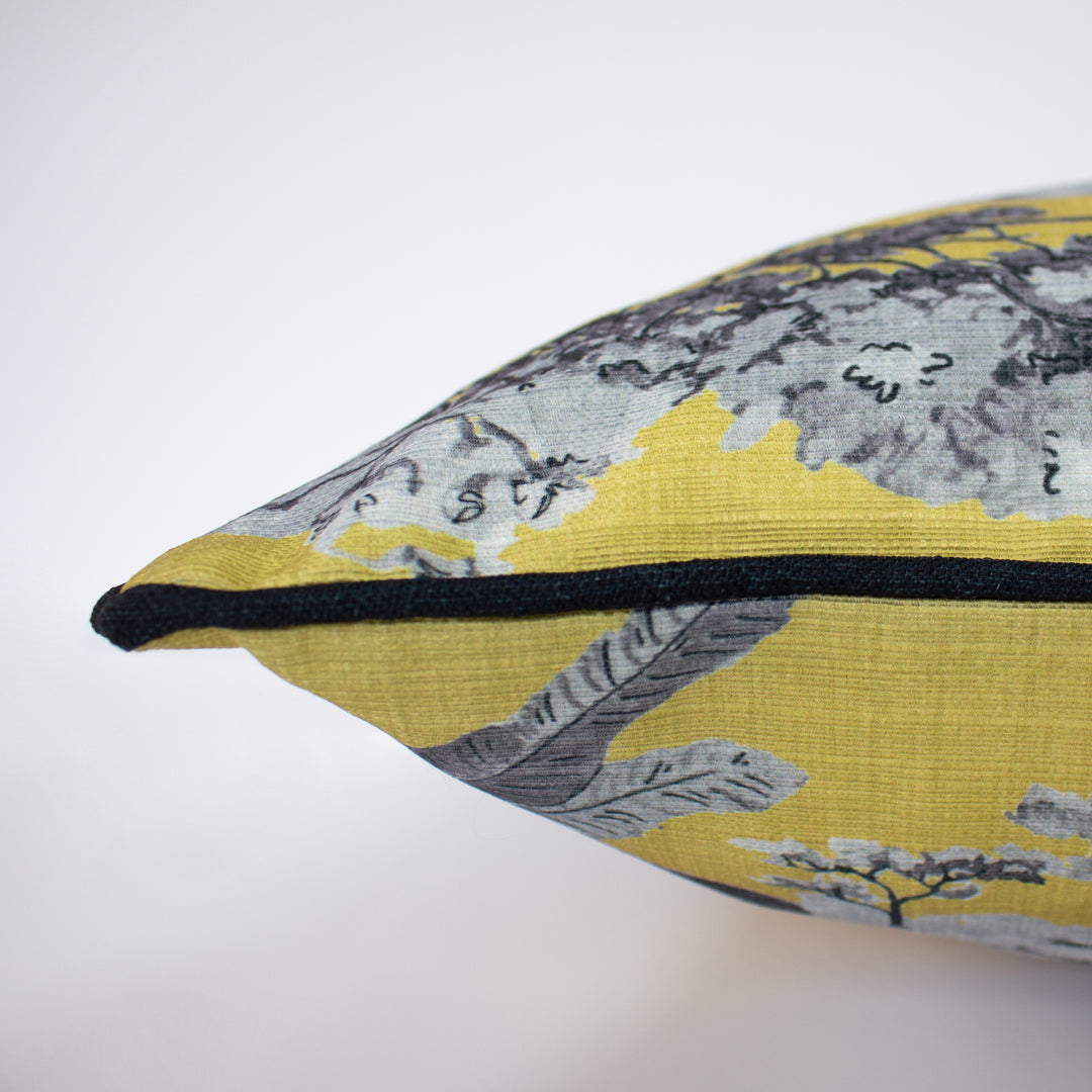 SAFARI 55X55 CUSHION CASE OCHRE