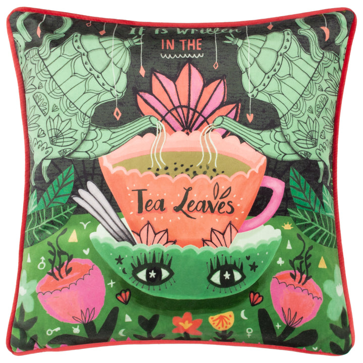 KM TEA LEAVES 43X43 PIPED C/CASE