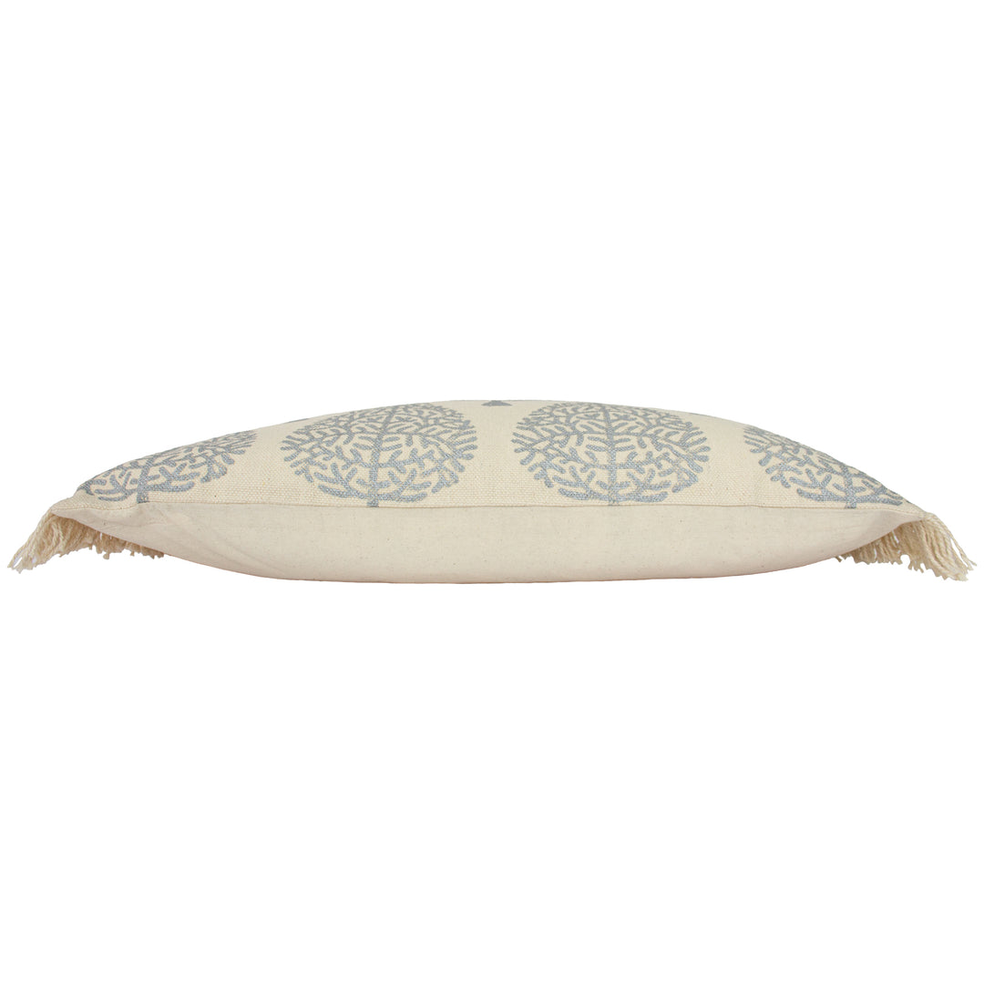 TULSA 40X60 CUSHION CASE SILV/NATUR