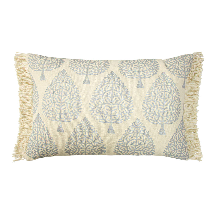 TULSA 40X60 CUSHION CASE SILV/NATUR
