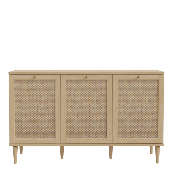 Calasetta 3 Door Sideboard in Rattan